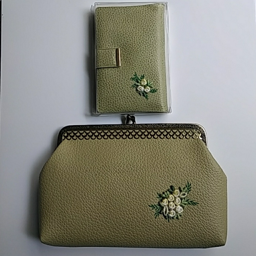 Vintage MASCOT Clutch & Purse Jotter/Address Book